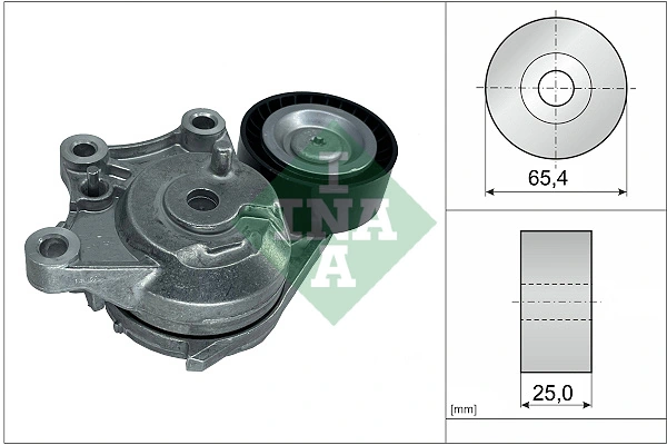 Belt Tensioner, V-ribbed belt